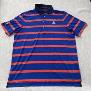 Ralph Lauren RLX Polo Shirt Men's Large‎ US Open Chambers Bay 2015 Tennis Golf